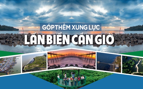 Góp thêm xung lực lấn biển Cần Giờ